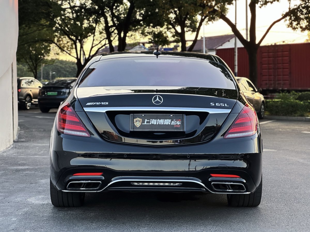 2019年5月奔馳 奔馳S級AMG  2018款 AMG S 65 L