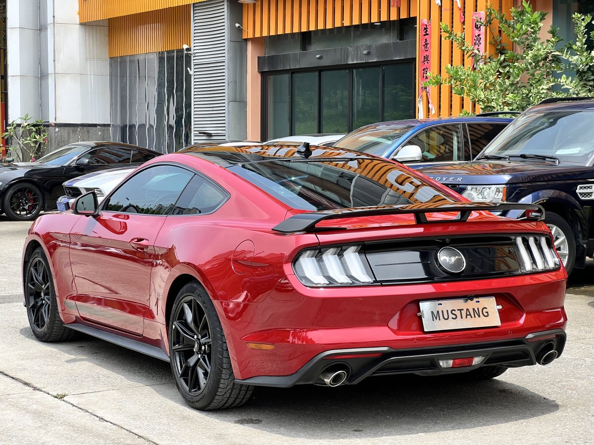 福特 Mustang  2020款 2.3L EcoBoost 黑曜魅影特別版圖片