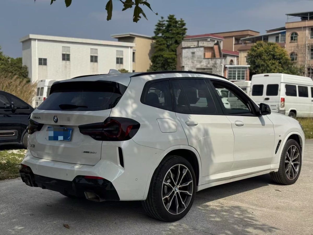 寶馬 寶馬X3  2023款 xDrive30i 領(lǐng)先型 M曜夜套裝圖片