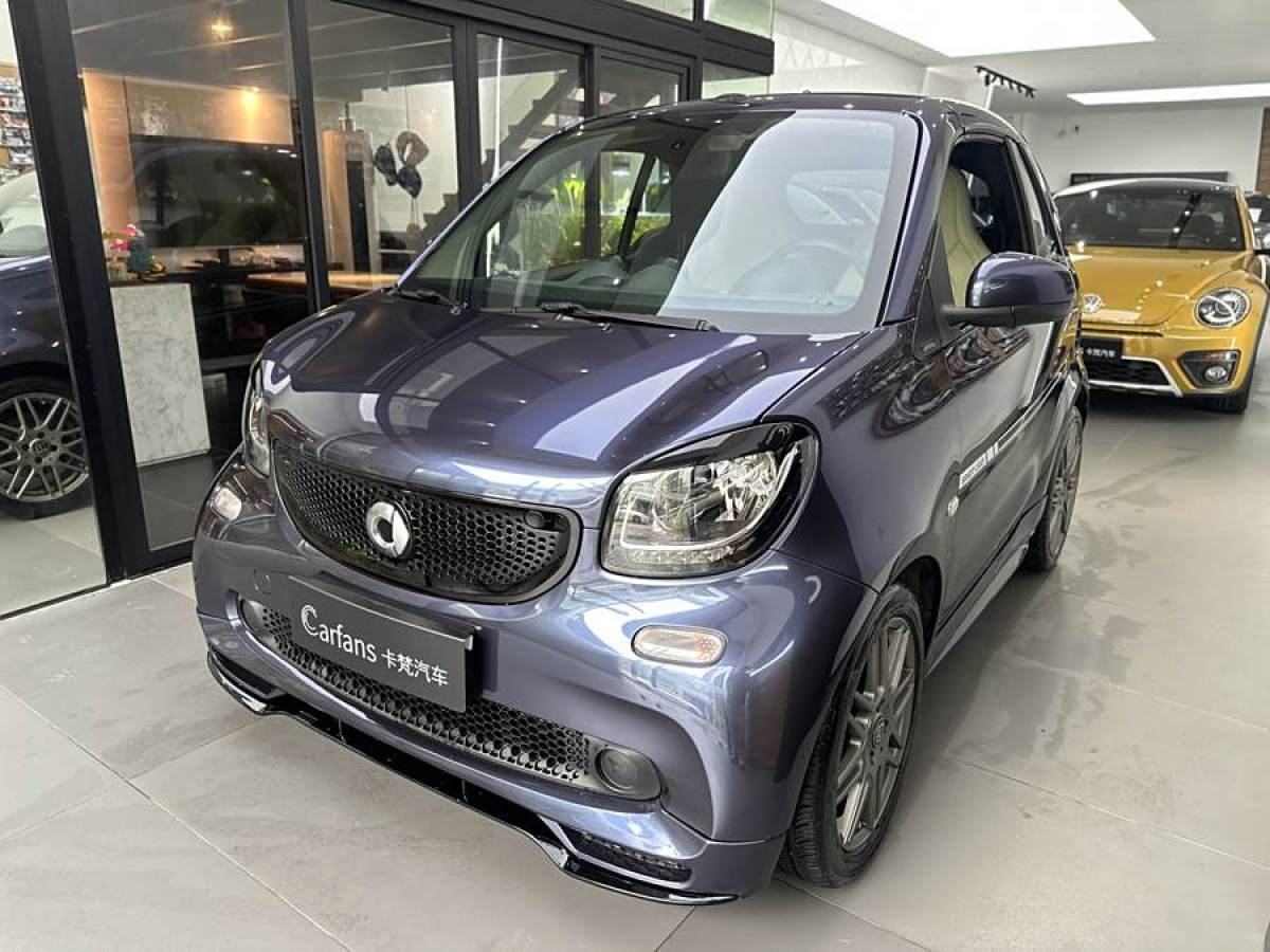 smart fortwo  2016款 1.0L 52千瓦敞篷激情版圖片