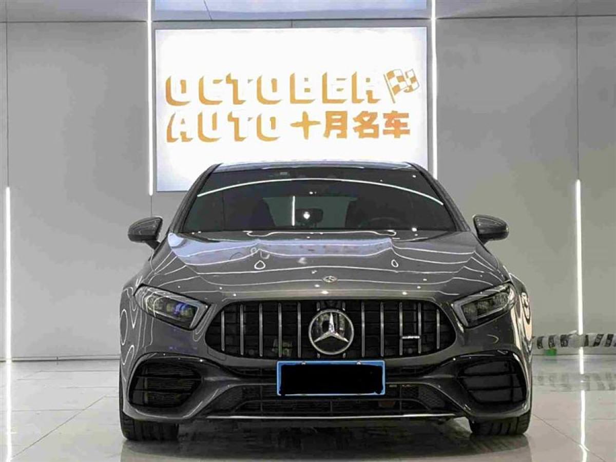 奔馳 奔馳A級AMG  2020款 改款 AMG A 45 4MATIC+圖片