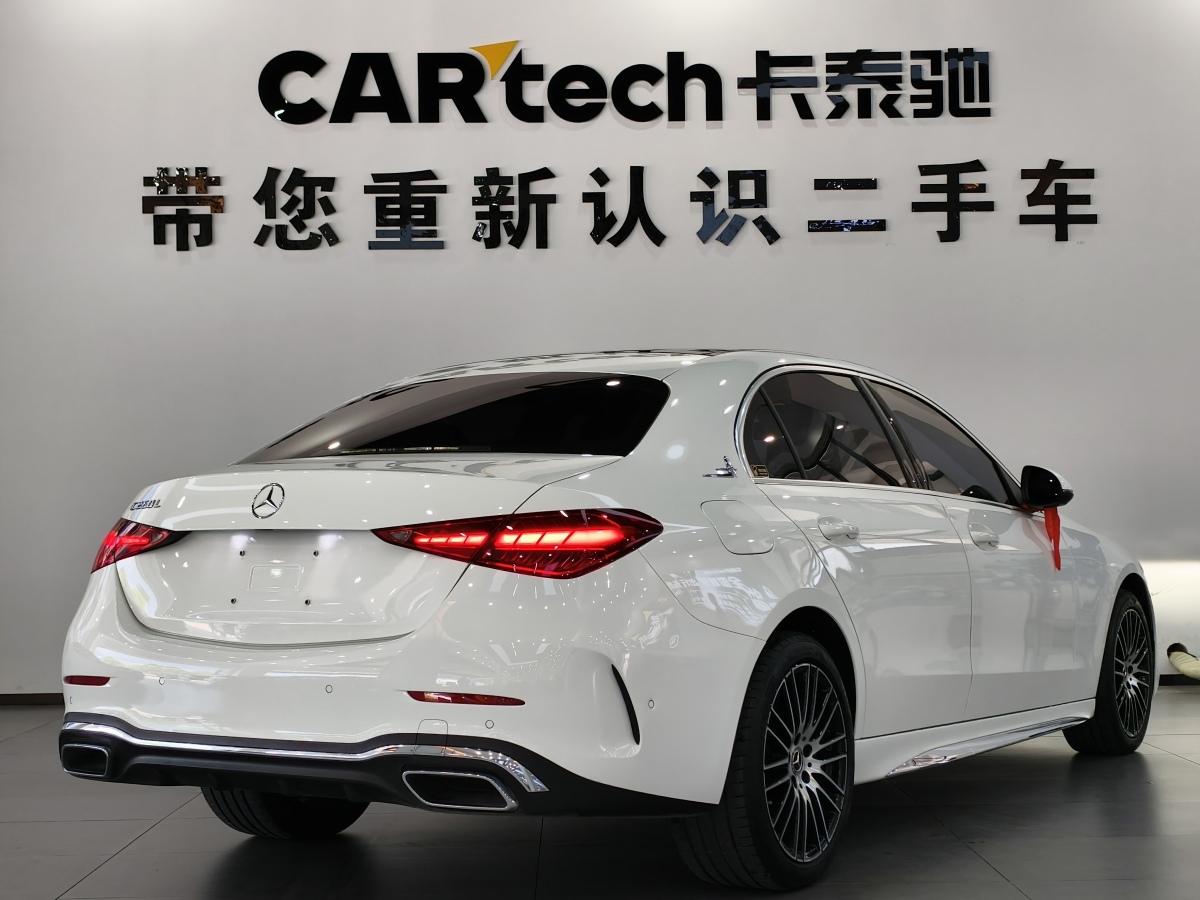 奔驰 奔驰C级  2022款 改款 C 200 L 运动版图片