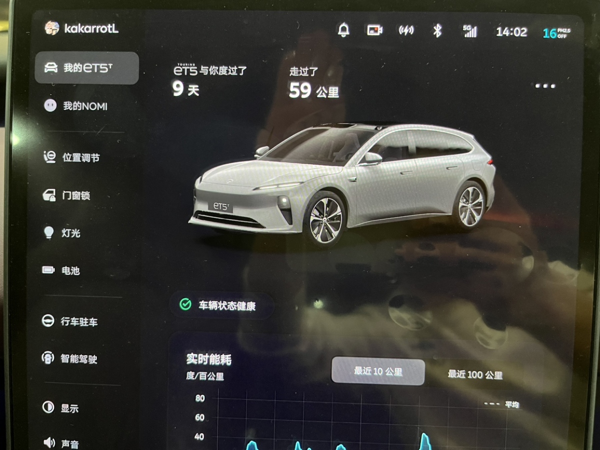 蔚來 蔚來ET5T  2024款 75kWh Touring圖片