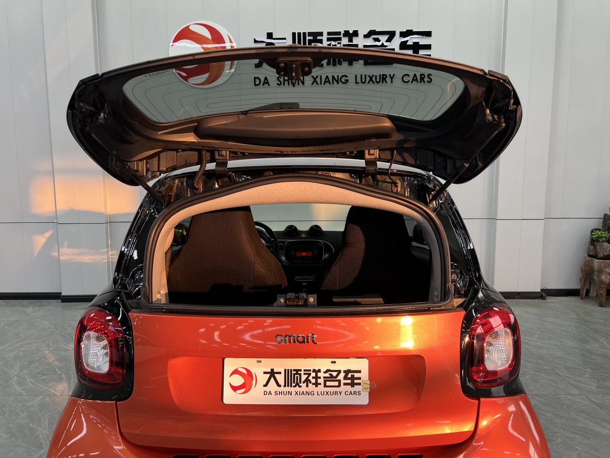 smart fortwo  2018款 1.0L 52千瓦硬頂激情版圖片