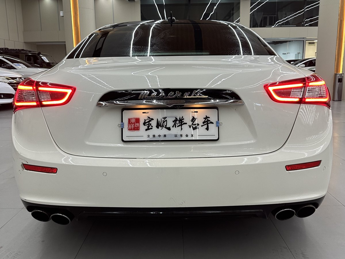 瑪莎拉蒂 Ghibli  2014款 3.0T 標(biāo)準(zhǔn)版圖片