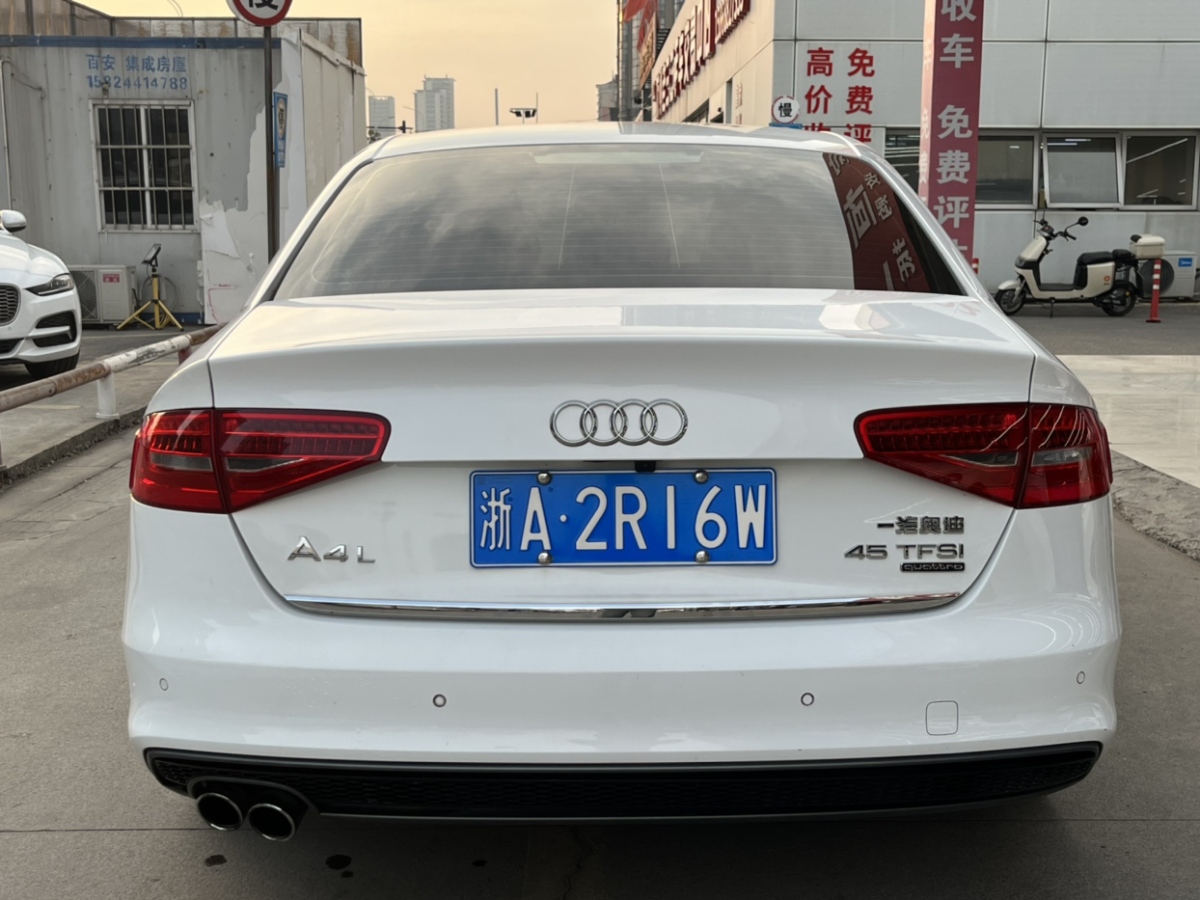 奧迪 奧迪A4L  2015款 45 TFSI quattro個性運動型圖片