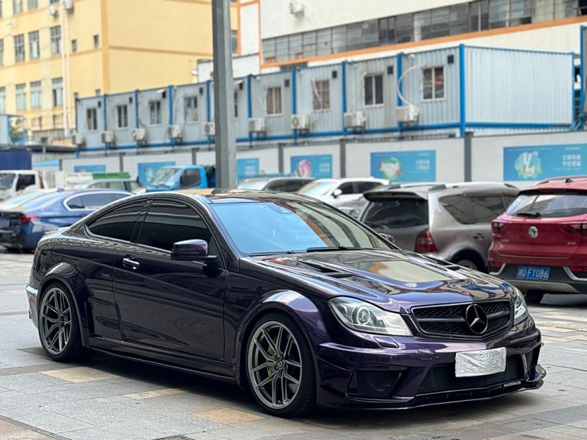 奔馳 奔馳C級(jí)AMG  2012款 AMG C 63 Coupe 高性能版圖片