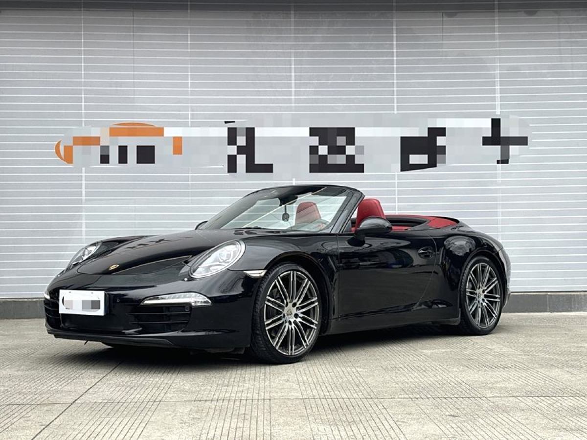 2014年12月保時(shí)捷 911  2015款 Carrera Cabriolet 3.4L Style Edition