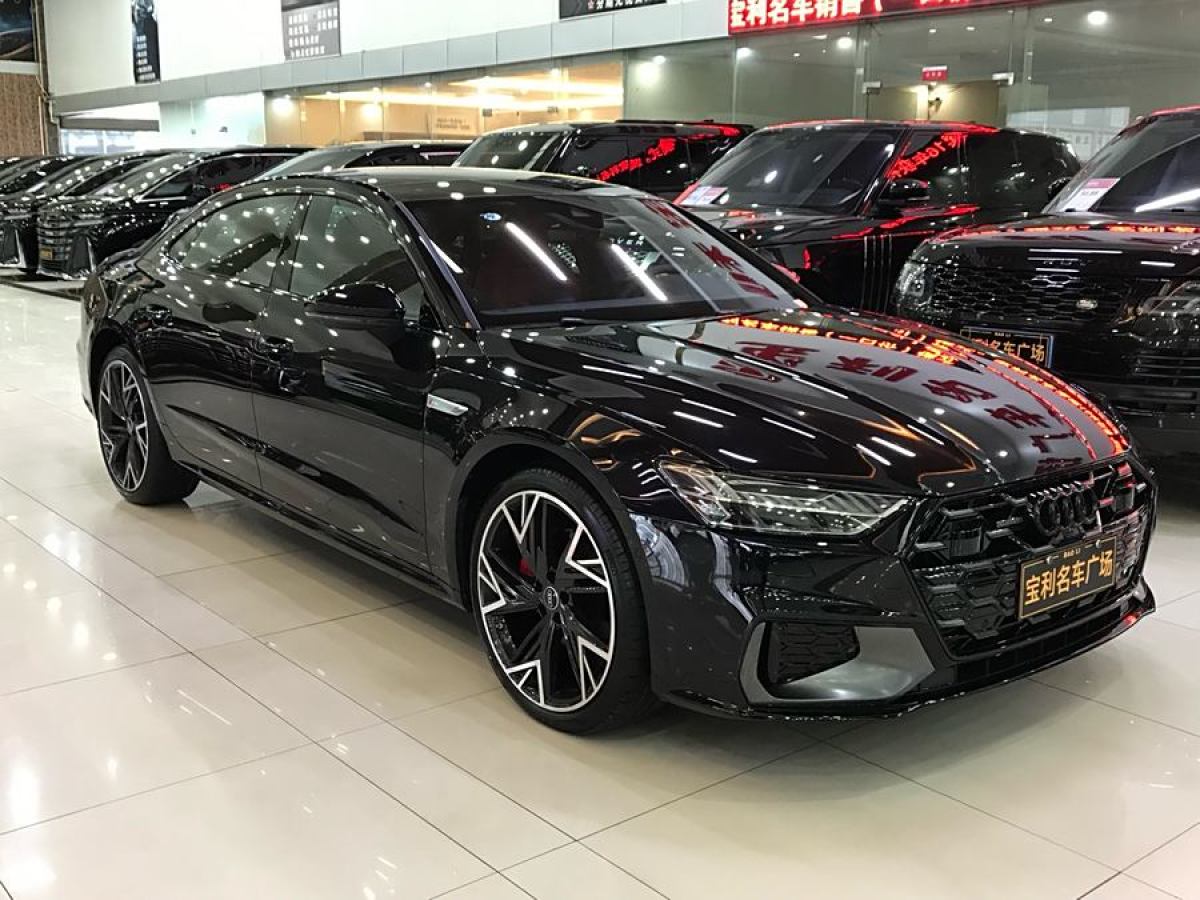 奧迪 奧迪A7L  2024款 45 TFSI quattro S-line 黑武士版圖片