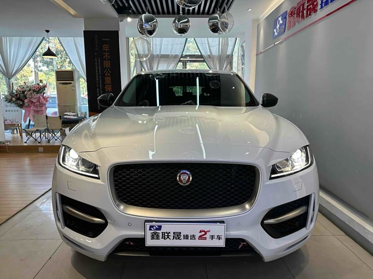 2017年5月捷豹 F-PACE  2016款 3.0 SC 四驅R-Sport運動版