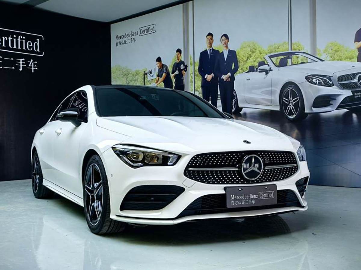 2022年1月奔馳 奔馳CLA級(jí)  2022款 改款 CLA 200 4MATIC