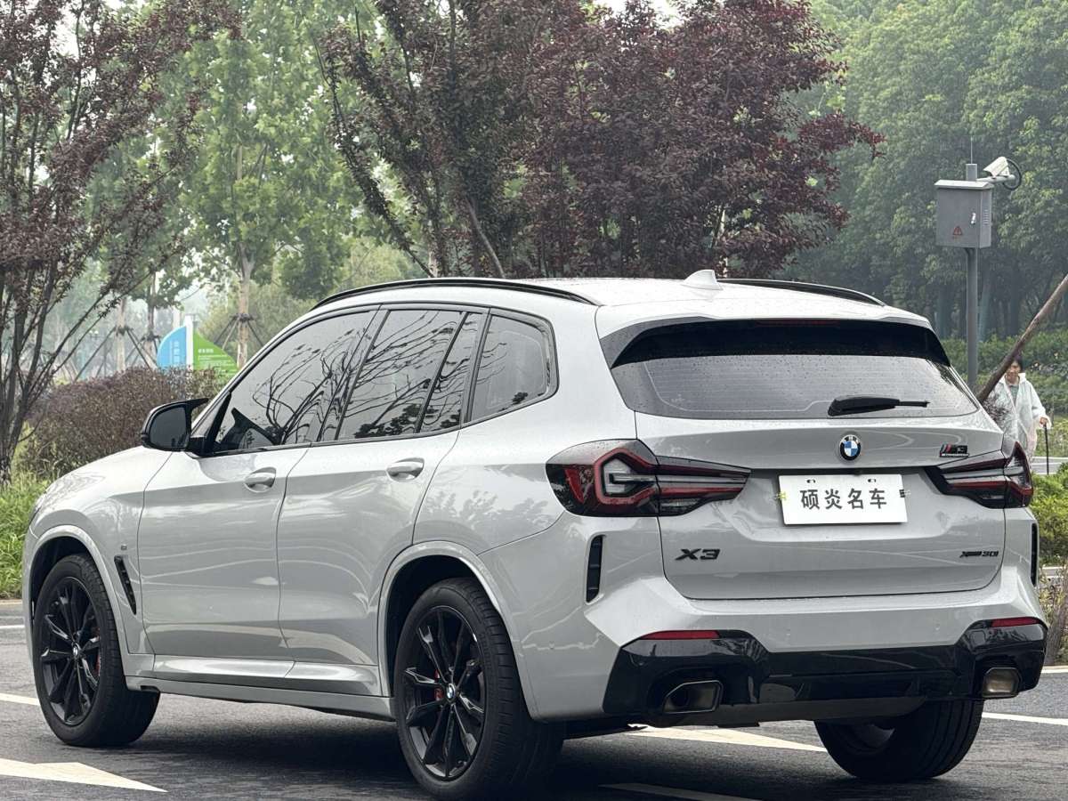 寶馬 寶馬X3  2022款 改款 xDrive30i 領(lǐng)先型 M曜夜套裝圖片
