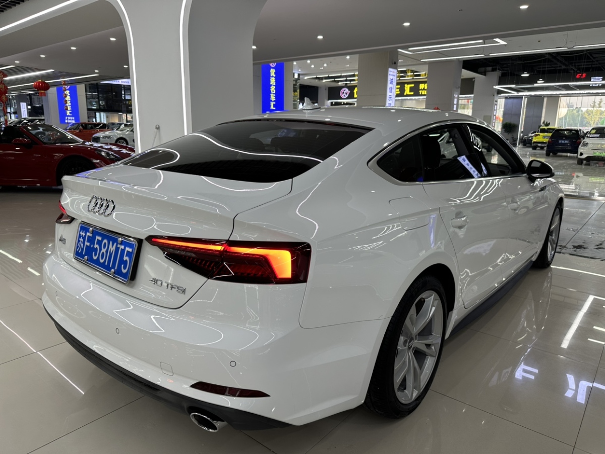 奧迪 奧迪A5  2019款 Sportback 40 TFSI 時尚型圖片