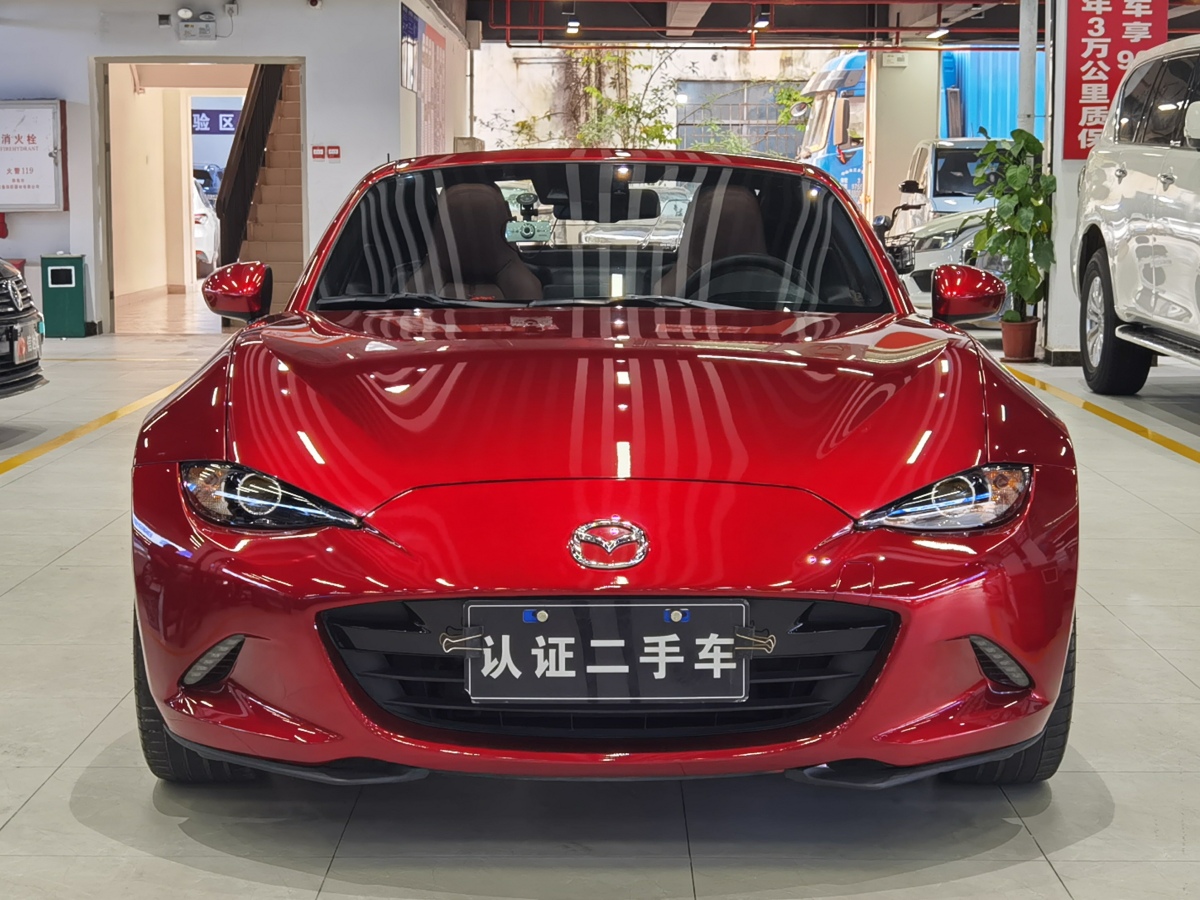 2018年9月馬自達 MX-5  2018款 2.0L RF 水晶魂動紅