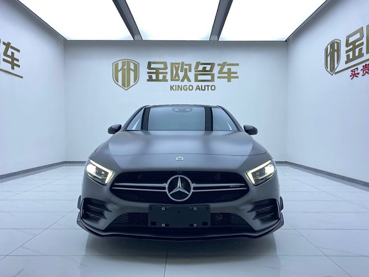 奔馳 奔馳A級AMG  2020款 AMG A 35 4MATIC圖片