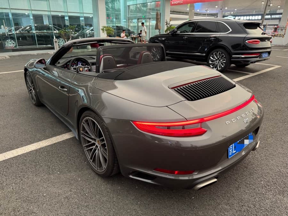 保時(shí)捷 911  2016款 Carrera 4 Cabriolet 3.0T圖片
