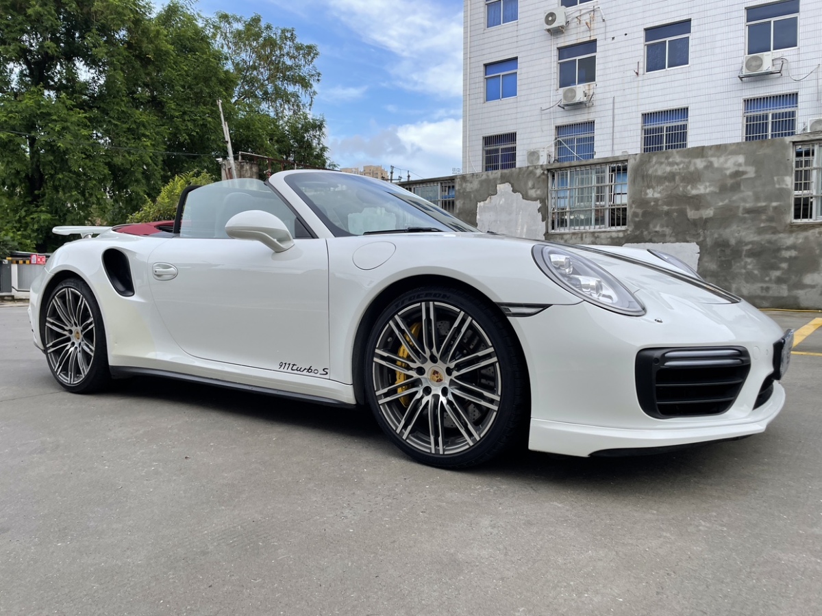 保時(shí)捷 911  2014款 Turbo Cabriolet 3.8T圖片