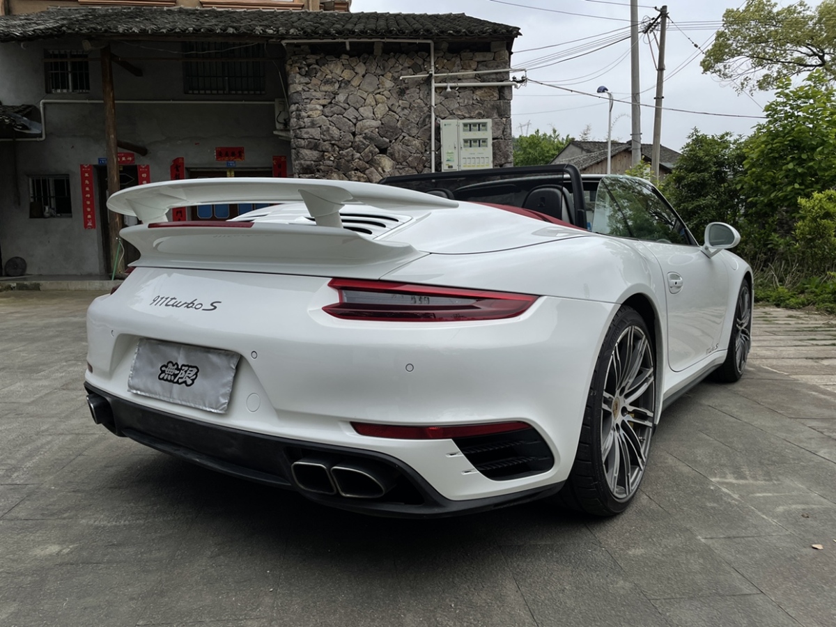 保時(shí)捷 911  2014款 Turbo Cabriolet 3.8T圖片