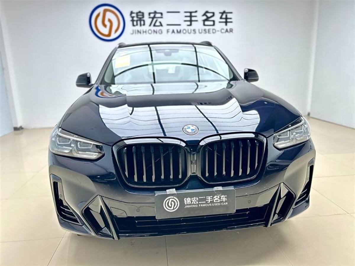 寶馬 寶馬X3  2023款 改款 xDrive30i 領(lǐng)先型 M曜夜套裝圖片