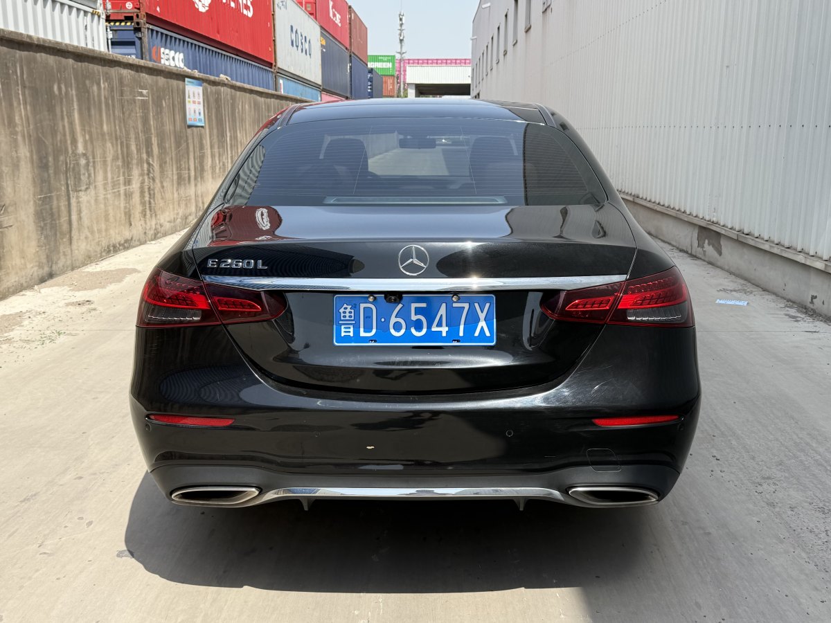 奔馳 奔馳E級  2021款 改款 E 260 L 運(yùn)動型圖片