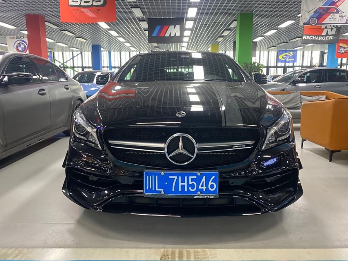 奔馳 奔馳CLA級(jí)AMG  2017款 改款 AMG CLA 45 4MATIC圖片