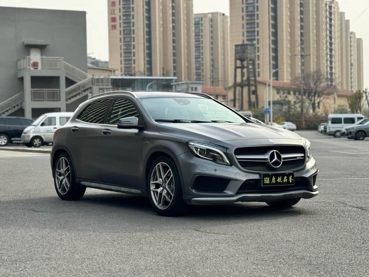 奔馳 奔馳GLA AMG  2015款 AMG GLA 45 4MATIC圖片