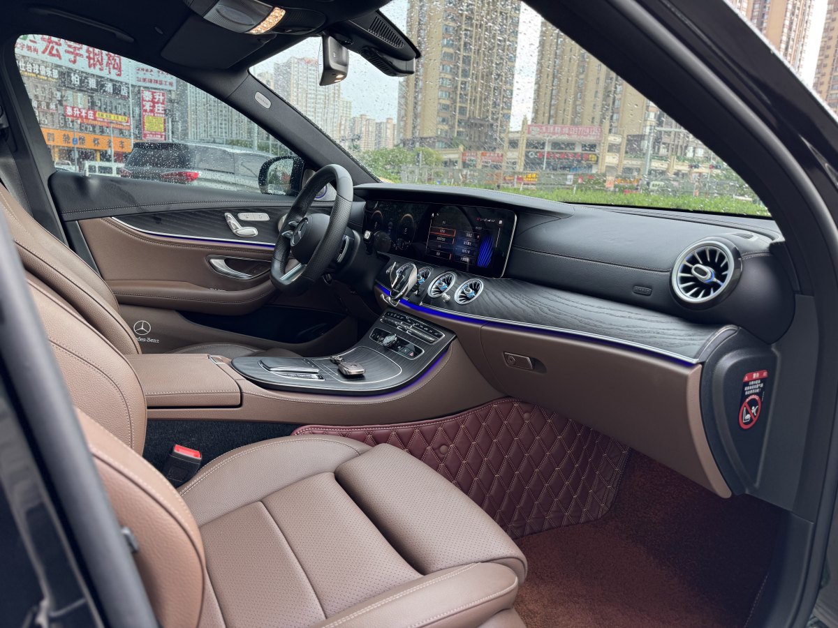 2022年3月奔馳 奔馳E級  2021款 改款 E 300 L 豪華型
