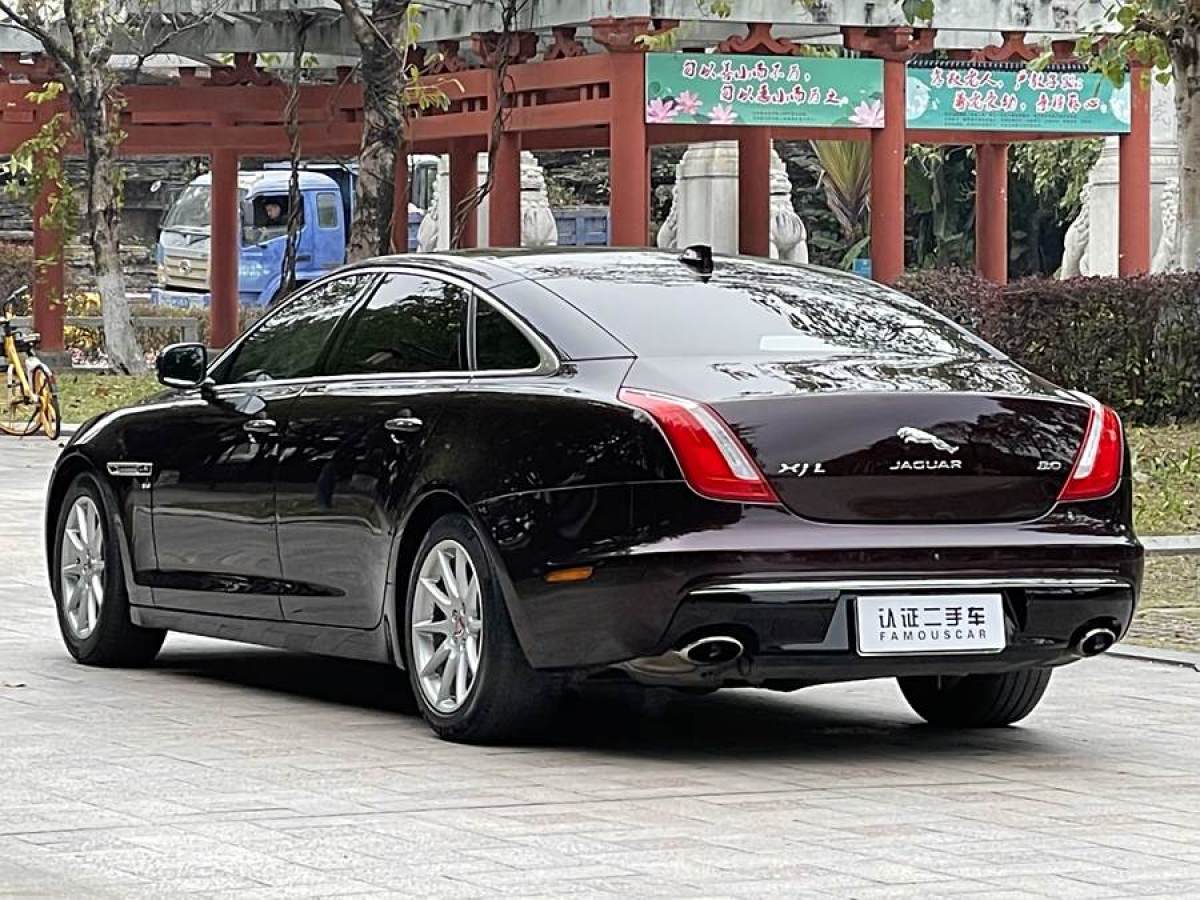 捷豹 XJ  2016款 XJL 3.0 SC 两驱典雅商务版图片