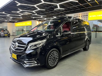 v级图片 奔驰 v 260 l 尊贵加长版