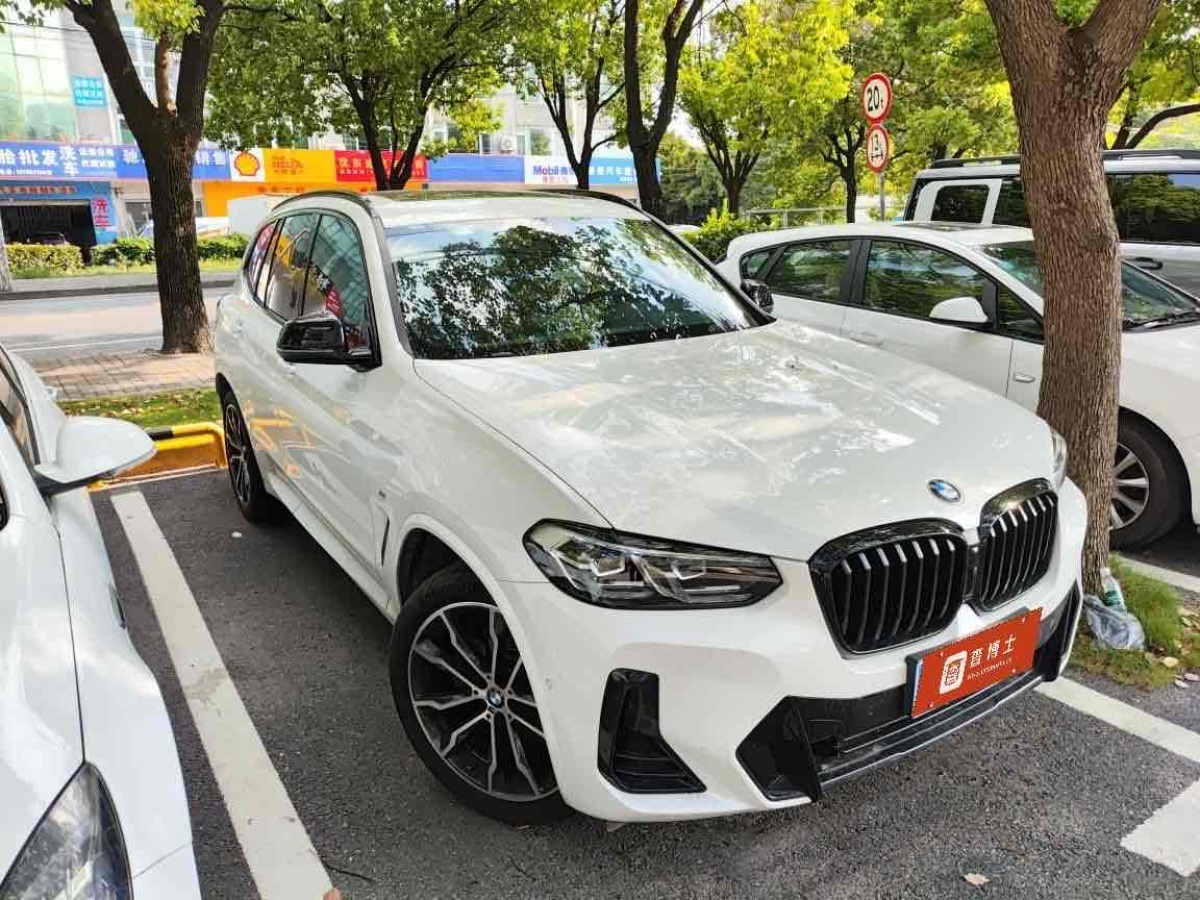 寶馬 寶馬X3  2022款 xDrive30i 領(lǐng)先型 M曜夜套裝圖片