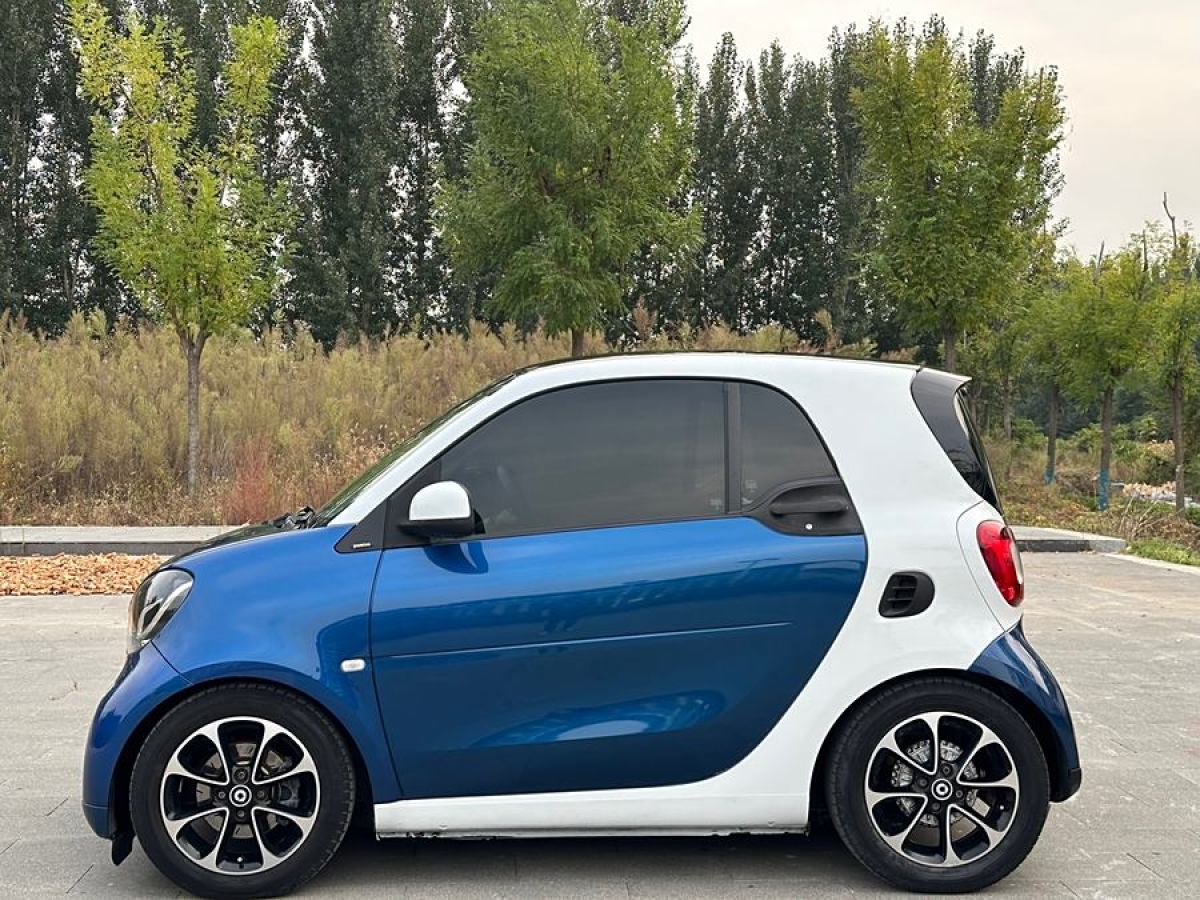 2016年9月smart fortwo  2015款 1.0L 52千瓦硬頂激情版