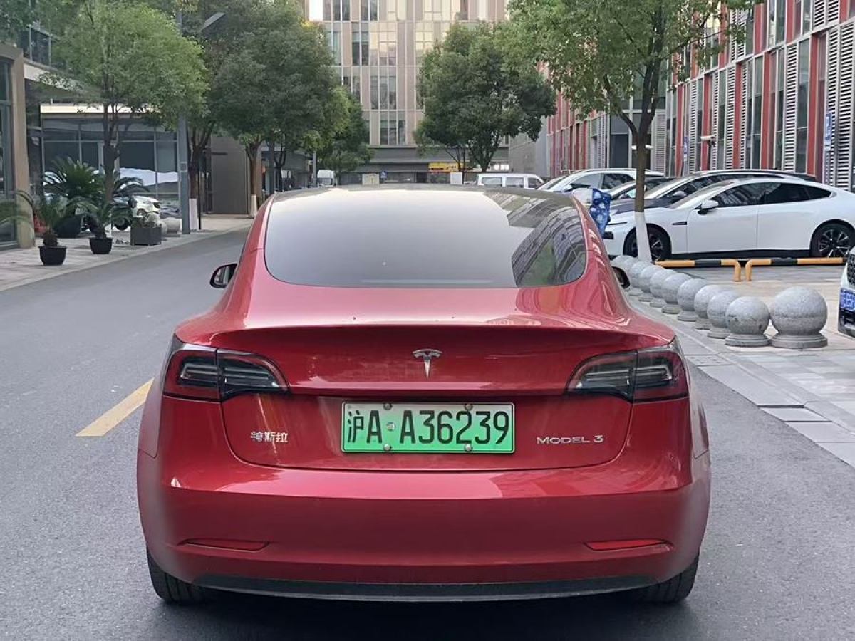 特斯拉 Model 3  2021款 改款 標(biāo)準(zhǔn)續(xù)航后驅(qū)升級(jí)版圖片