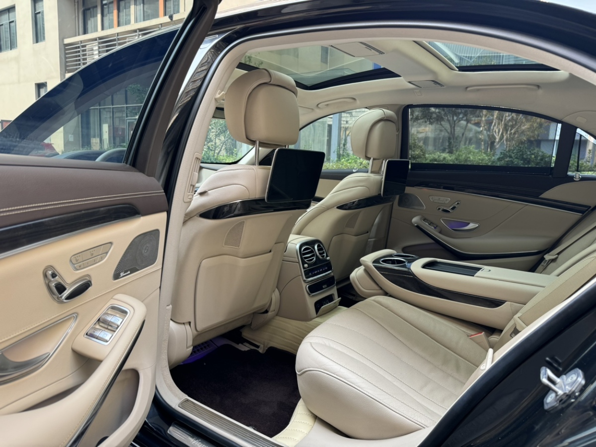 2019年6月奔馳 奔馳S級(jí)  2019款 S 450 L 4MATIC