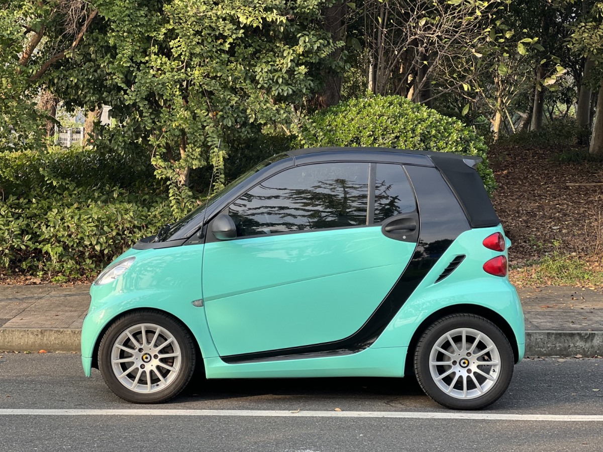 2016年8月smart fortwo  2012款 1.0 MHD 敞篷激情版