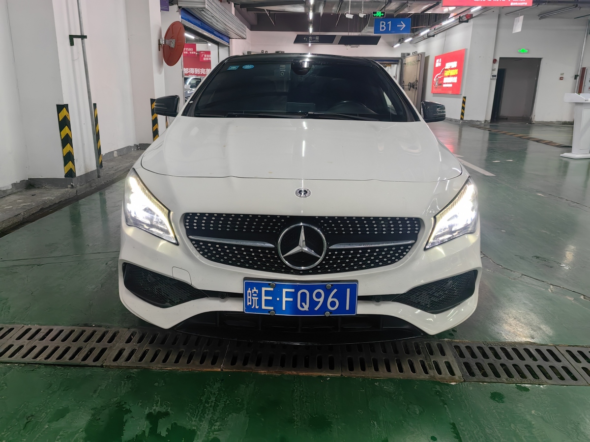 2018年10月奔馳 奔馳CLA級(jí)  2018款 CLA 220 4MATIC