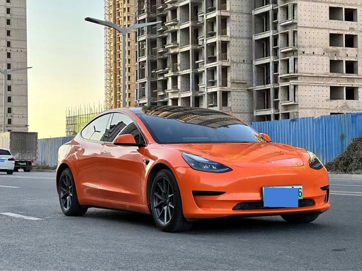 特斯拉 Model 3  2021款 改款 標(biāo)準(zhǔn)續(xù)航后驅(qū)升級版圖片