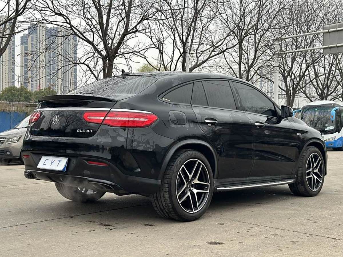 2019年4月奔馳 奔馳GLE轎跑 AMG  2017款 AMG GLE 43 4MATIC 轎跑SUV