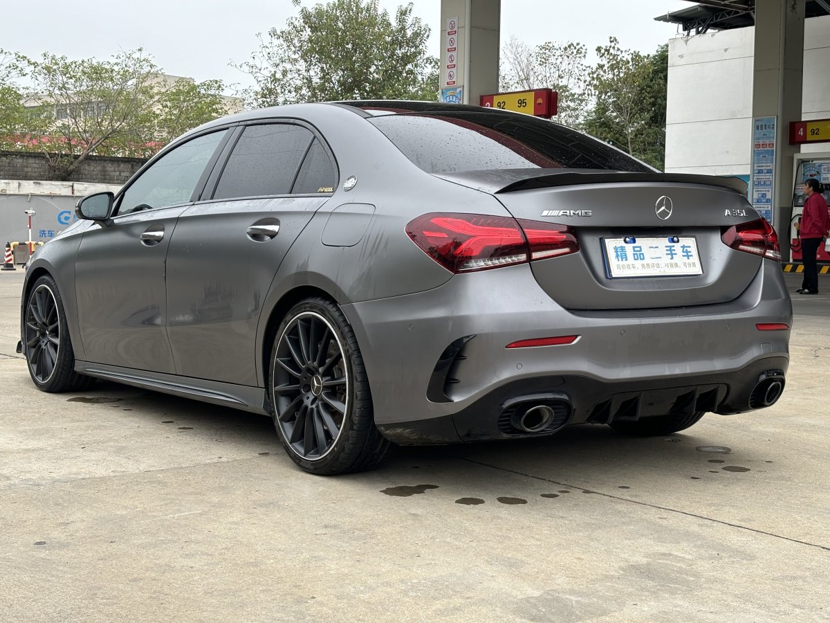 奔馳 奔馳A級AMG  2020款 AMG A 35 4MATIC圖片