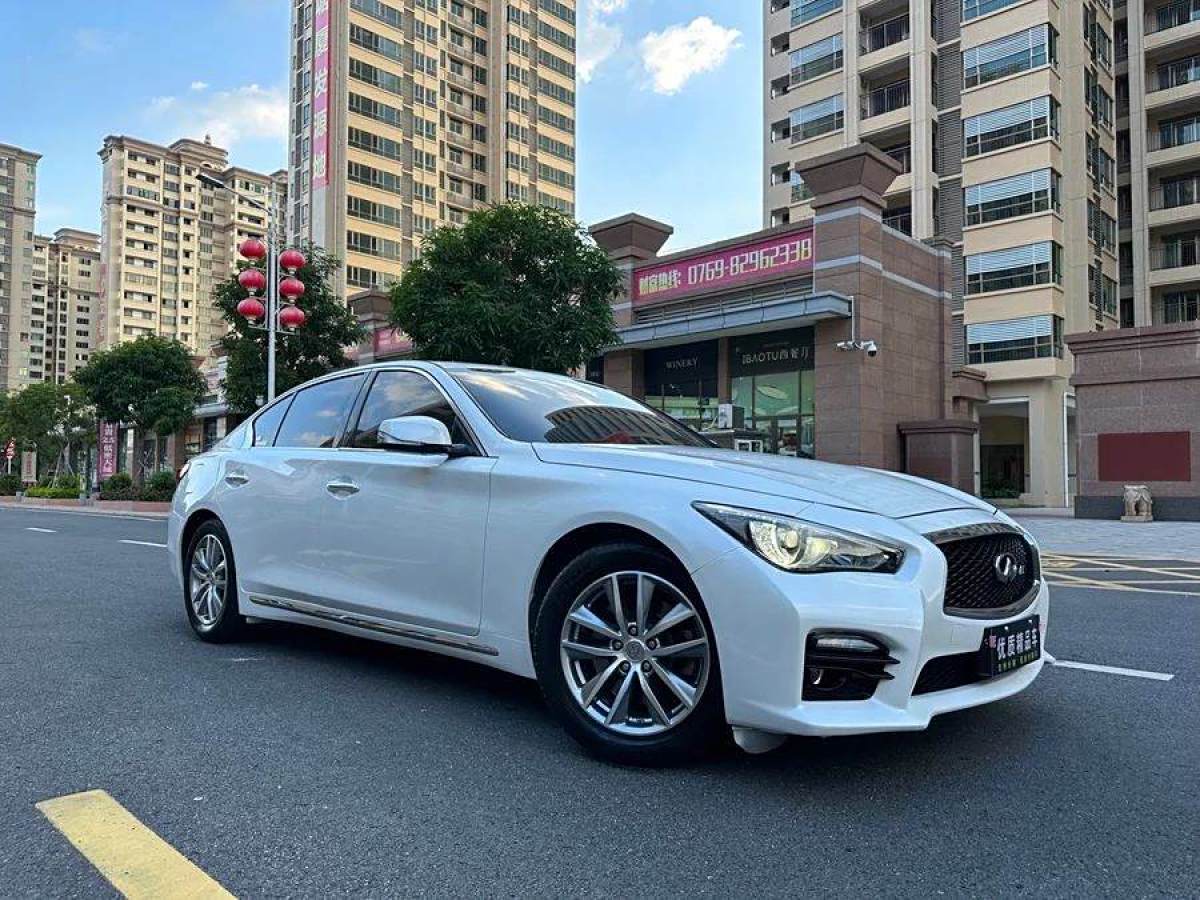 英菲尼迪 Q50L  2015款 2.0T 悅享版圖片