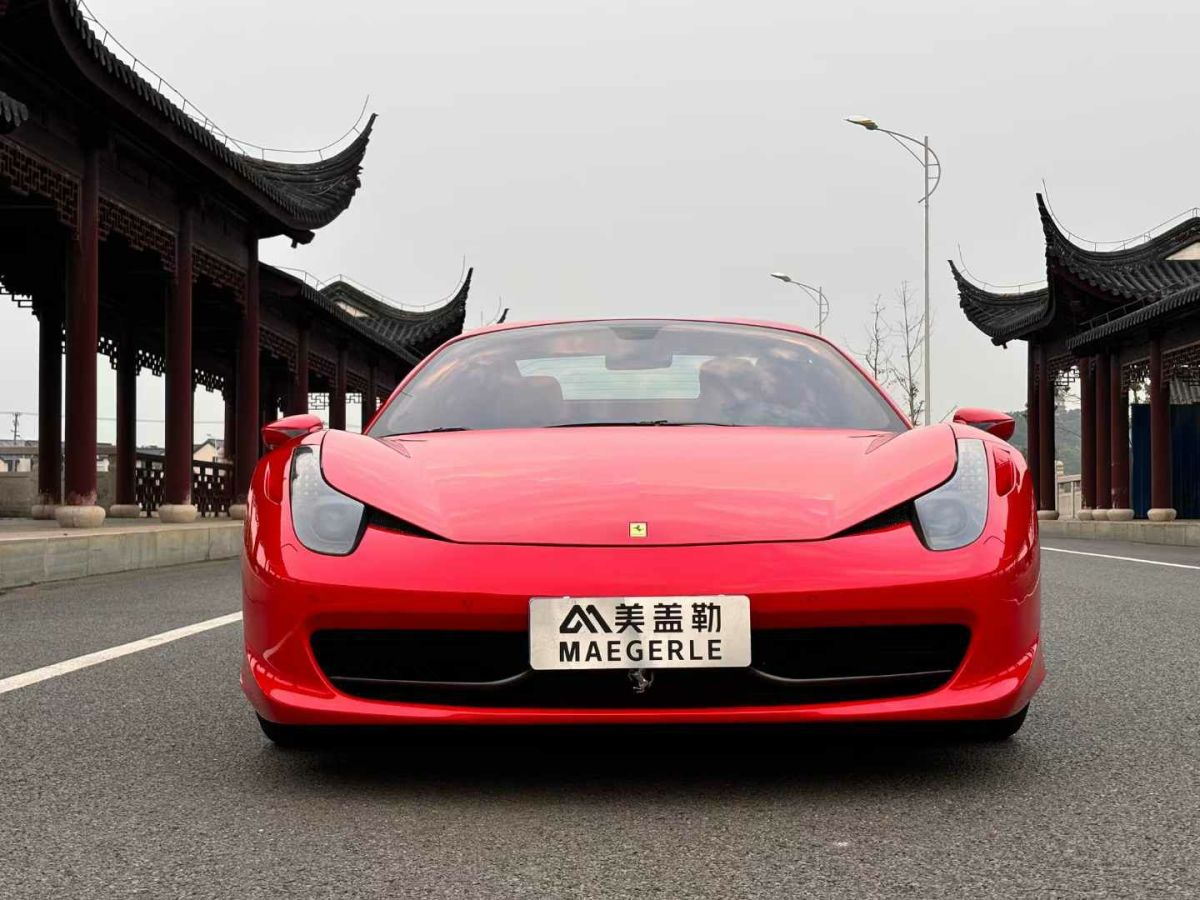 法拉利 458  2013款 4.5L Spider图片