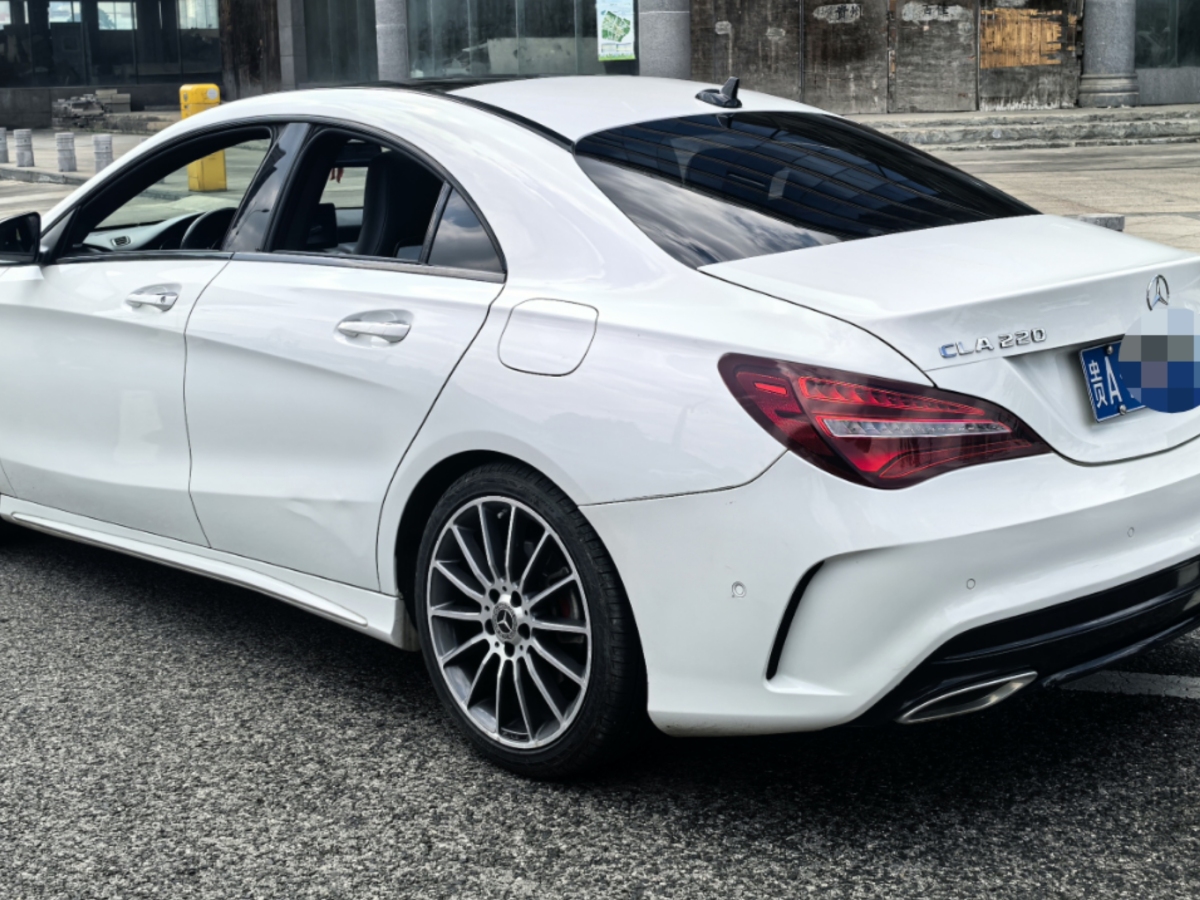 2018年4月奔馳 奔馳CLA級  2018款 CLA 220 4MATIC