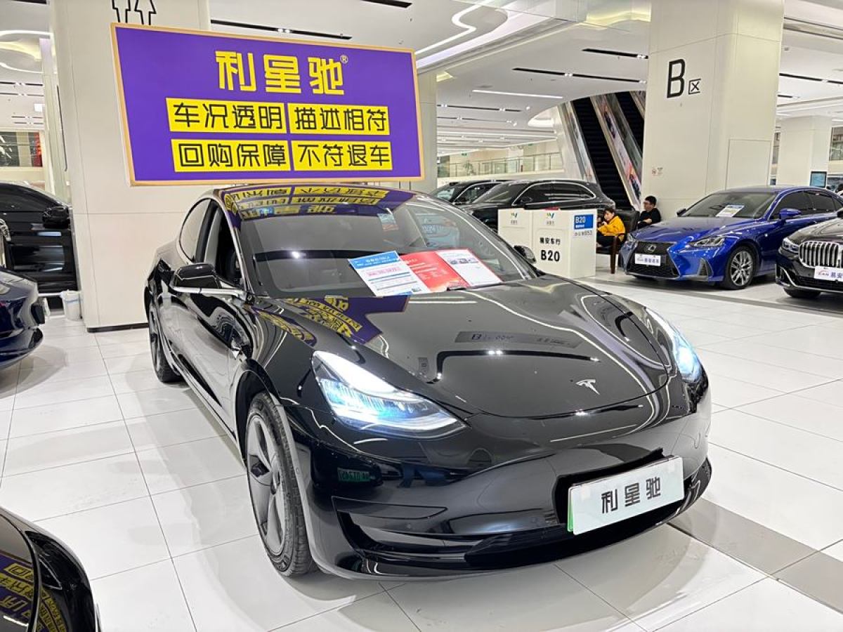 2020年9月特斯拉 Model 3  2020款 改款 標(biāo)準(zhǔn)續(xù)航后驅(qū)升級版