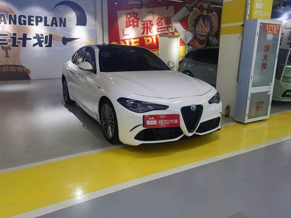 阿尔法·罗密欧 Giulia  2018款 2.0T 280HP 豪华运动版 碳纤维限量版图片