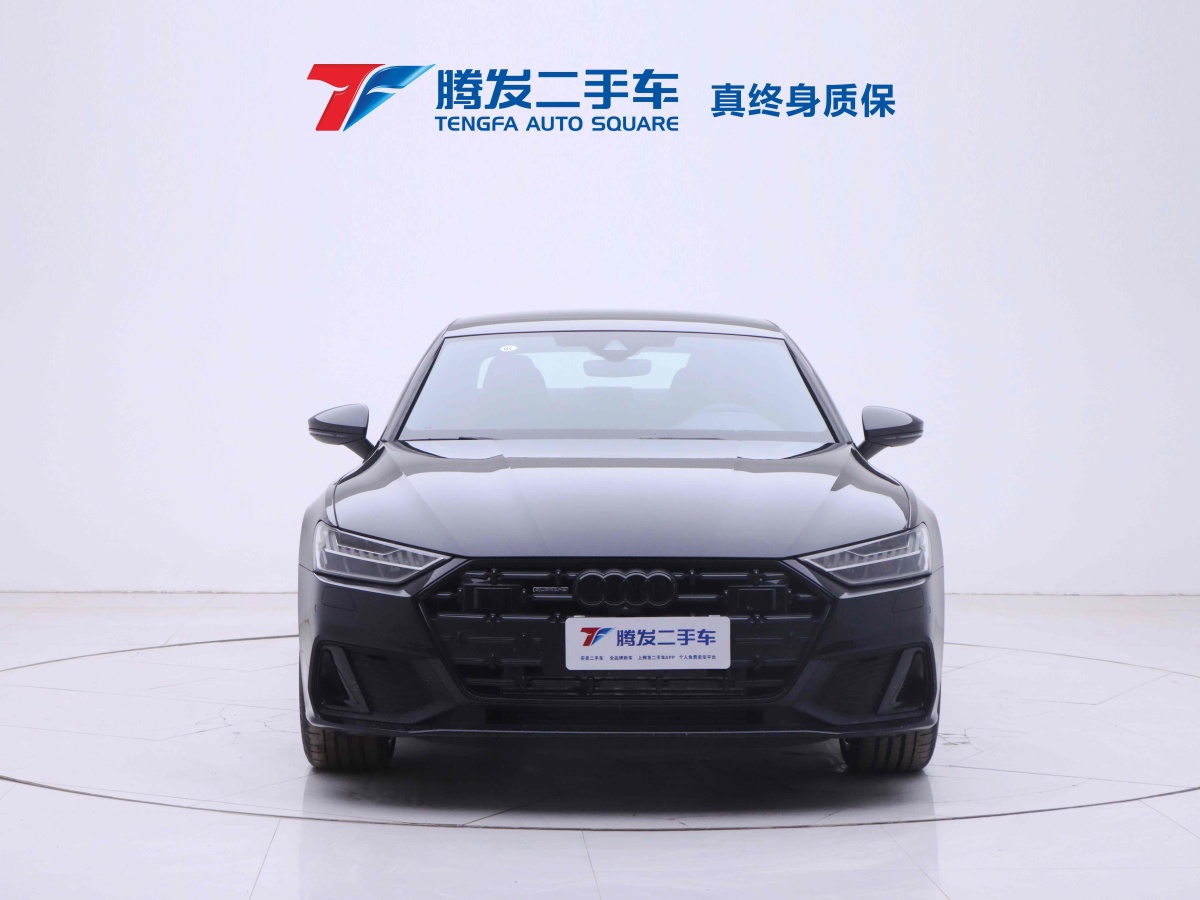 奧迪 奧迪A7L  2024款 45 TFSI quattro 黑武士版圖片