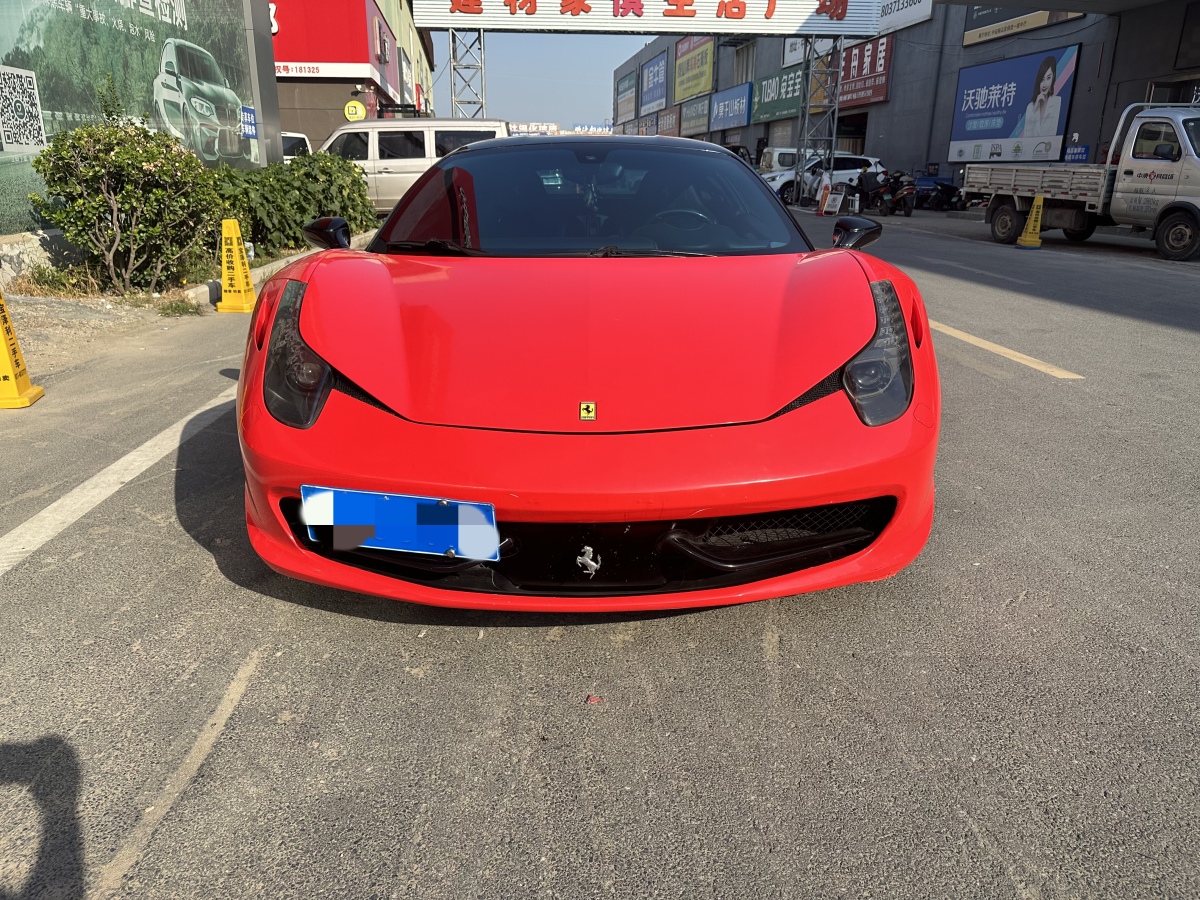 2011年3月法拉利 458  2011款 4.5L Italia