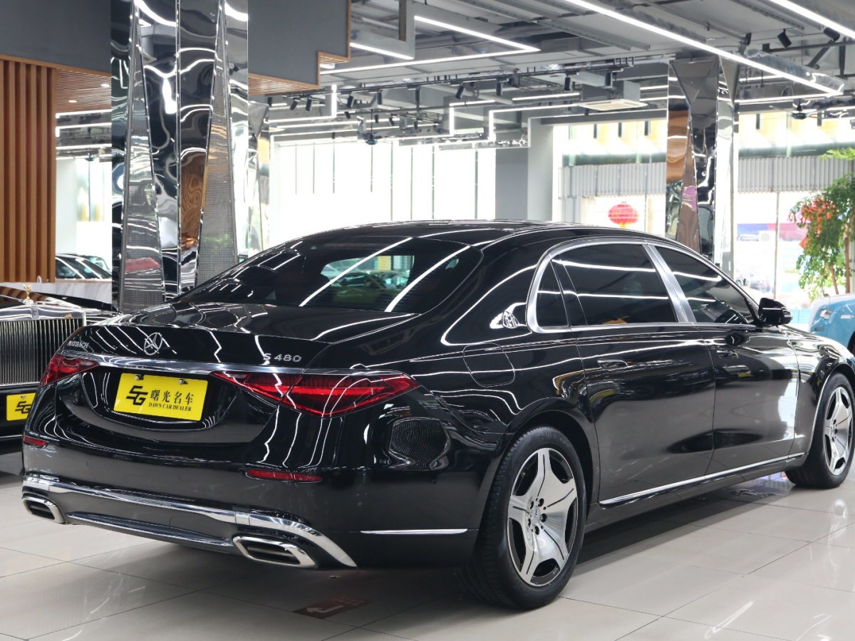 2022年8月奔馳 邁巴赫S級  2021款 S 480 4MATIC