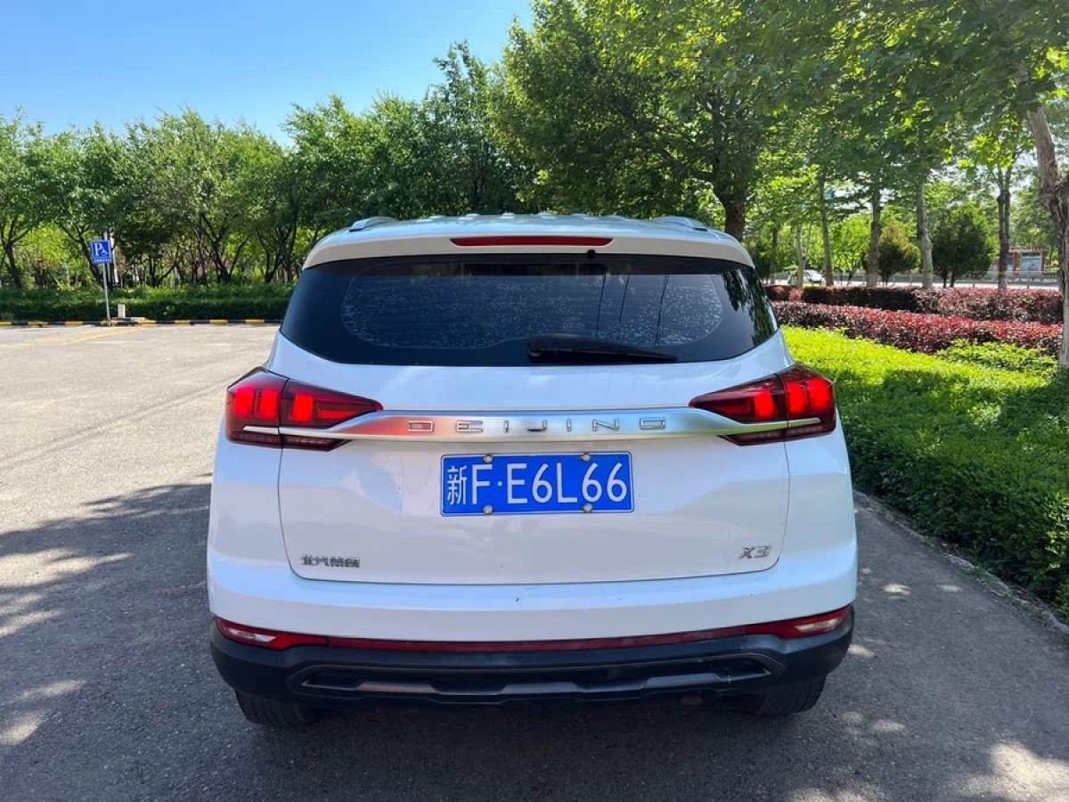 北汽紳寶 BEIJING-X3  2019款 1.5L 手動榮耀版圖片