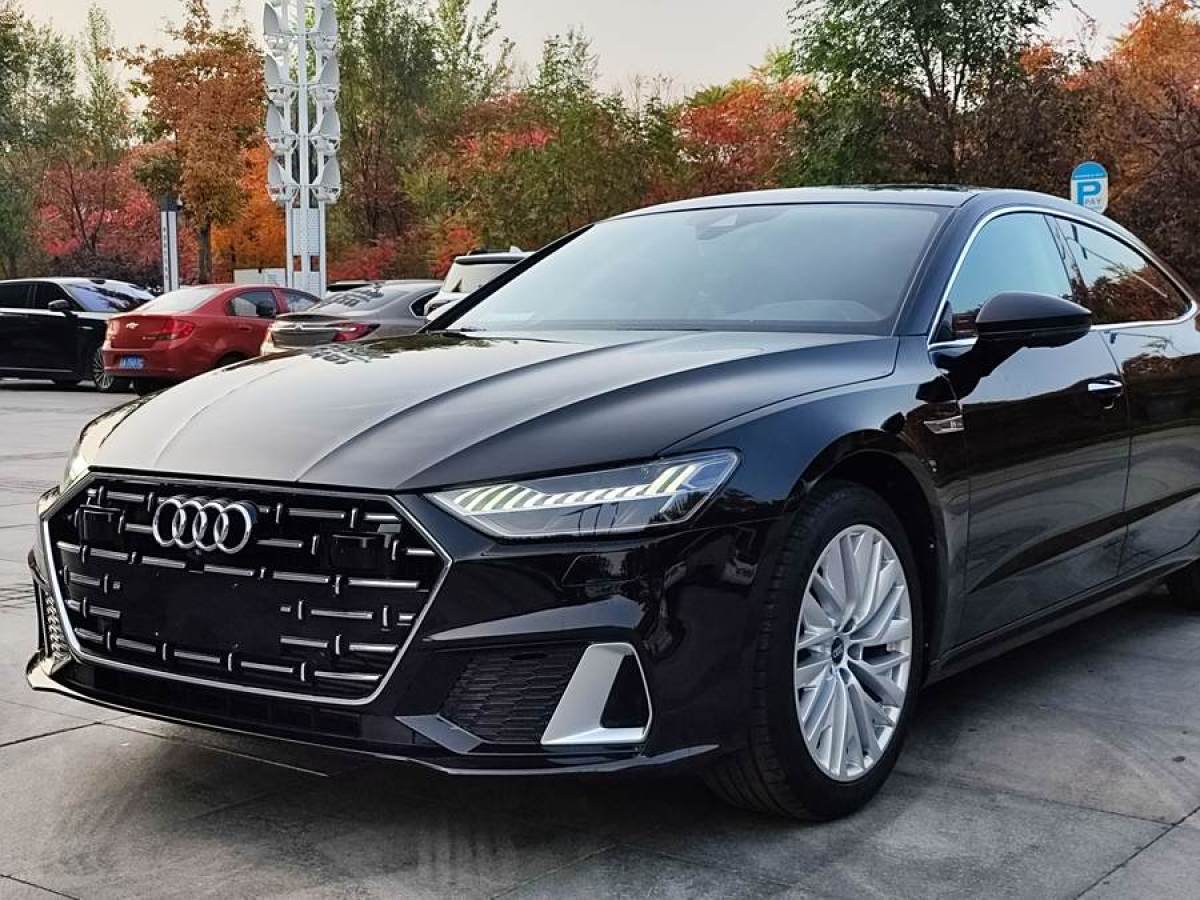 奧迪 奧迪A7L  2024款 45TFSI S-line 筑夢型 流晶套裝圖片