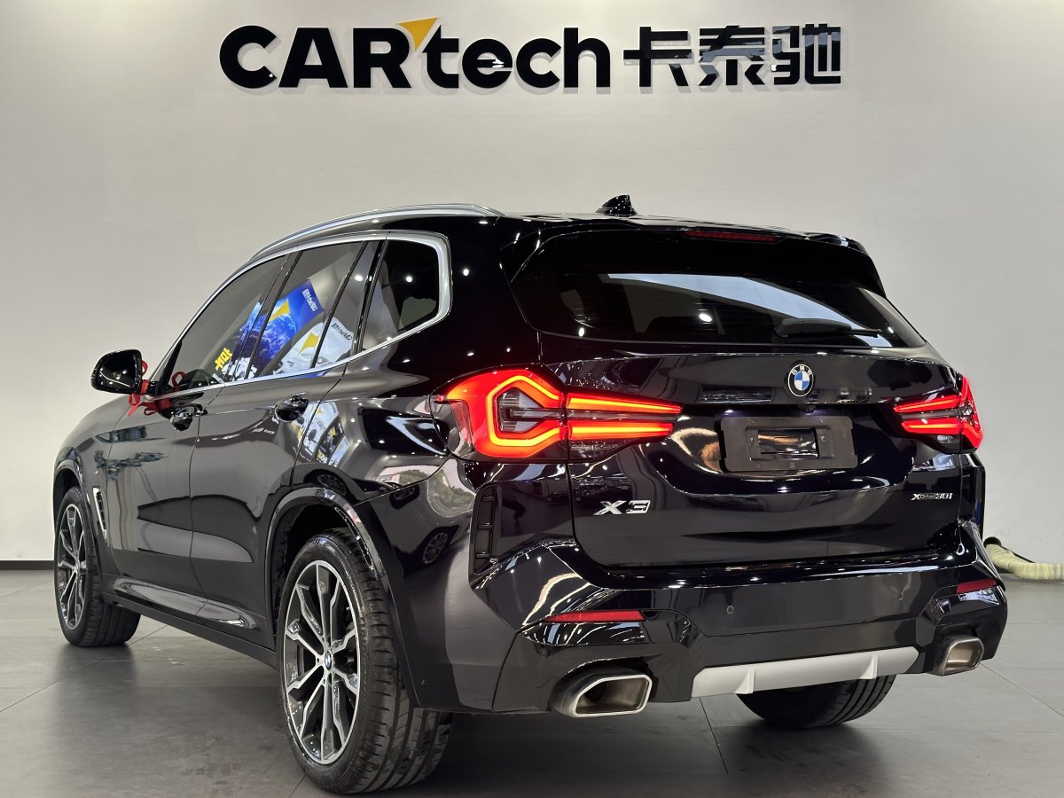 寶馬 寶馬X3  2022款 xDrive30i 領(lǐng)先型 M曜夜套裝圖片