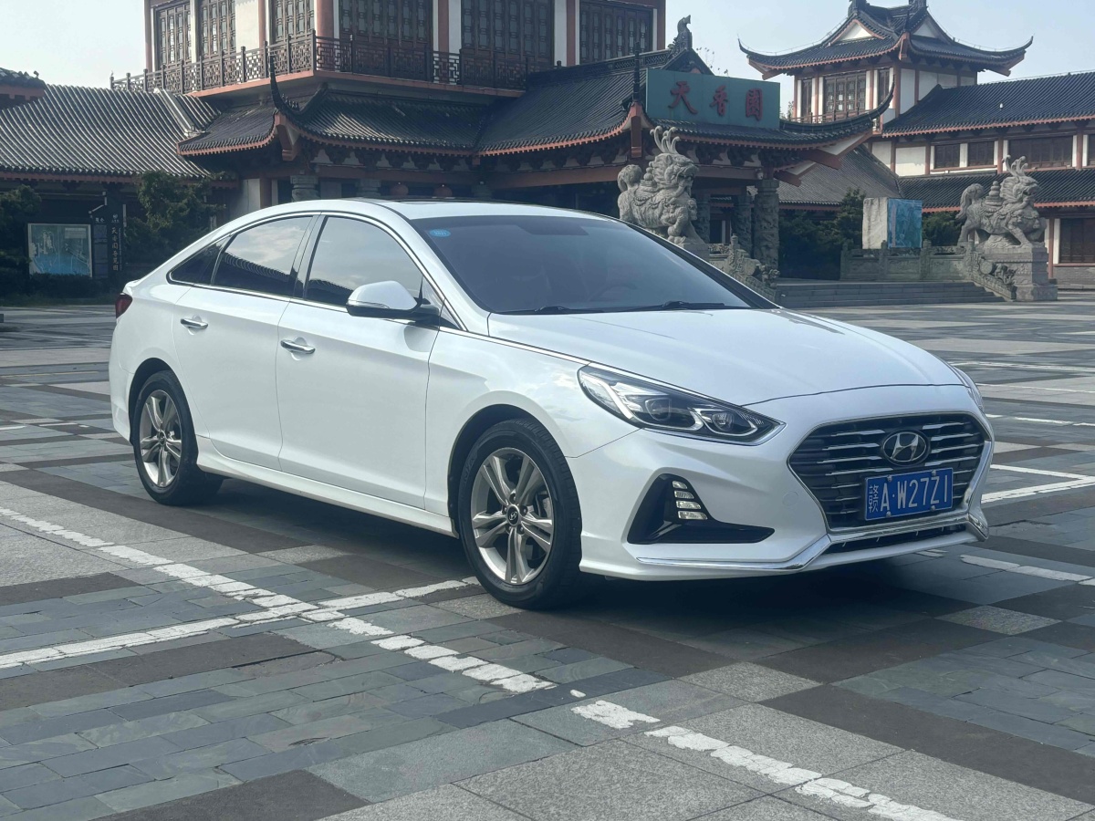 2019年4月現(xiàn)代 索納塔  2018款 1.6T GLS智能型 國VI